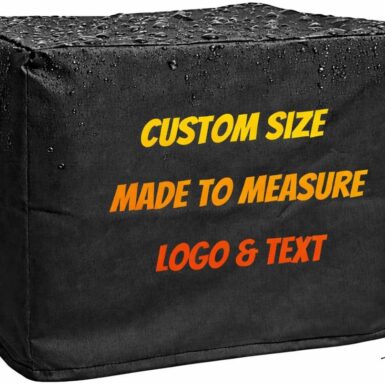 Custom Fit Equipment Dust Protection Cover Made to Measure Protective Cover with Personalized Text or Logo for Furniture & Equipment